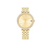 Tommy Hilfiger Three Hand Quartz Movement Watch for Women with Gold Colored Stainless Steel Bracelet - 1782718