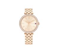 Tommy Hilfiger Three Hand Quartz Movement Watch for Women with Stainless Steel Bracelet - Available in Rose Gold, Silver, Gold or Two-Tone