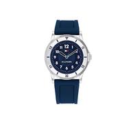 Tommy Hilfiger Three Hand Quartz Movement Watch for Youth with Blue Silicone Bracelet - 1720040