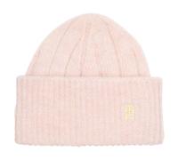 Tommy Hilfiger Timeless Beanie AW0AW15307TMF - Woman - Acryl Pink 0.00 x 22.0 x 24.0
