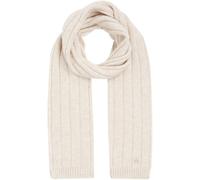 Tommy Hilfiger Timeless Scarf AW0AW15351ABH - Woman - Quartz - Acryl Beige 0.00 x 180. x 25.0
