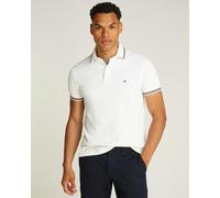 Tommy Hilfiger Mens Tipped Polo Shirt - White - S