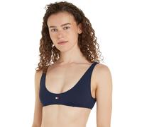 Tommy Hilfiger TJ Heritage Scoop Bralette Bikini Top - Dark Night Navy - L - 14