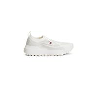 Tommy Hilfiger Tj Knit Runner Ecru size 39 | Sneakers Outlet | Women | Brown 39