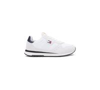 Tommy Hilfiger Tjm Eva Runner Leather Shoes Ecru/black size 44 | Sneakers Outlet | Men | Brown 44