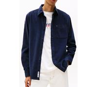 Tommy Hilfiger Tjm Reg Baby Cord Shirt Dark Night Navy size S | Casual Shirts Outlet | Men | Black S