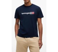 Tommy Hilfiger Tjm Reg Entry Dna Ss Dark Night Navy size XL | Basic T-Shirts Outlet | Men | Black XL