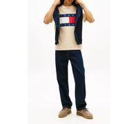 Tommy Hilfiger Tjm Regular Big Flag Ss White Clay size XXL | Print T-Shirts Outlet | Men | White XXL