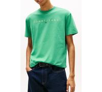 Tommy Hilfiger Tjm Regular Linear Logo Bahama Green size S | Basic T-Shirts Outlet | Men | Green S