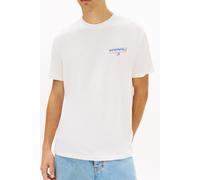 Tommy Hilfiger Tjm Regular Poster Ss Tee Ecru size S | Print T-Shirts Outlet | Men | Brown S