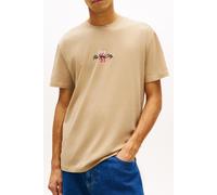 Tommy Hilfiger Dm0dm22532 Short Sleeve T-shirt Beige S Men