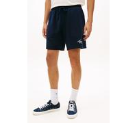 Tommy Jeans Men's TJM Signature Beach Short DM0DM23017 SweatShorts, Blue (Dark Night Navy), L