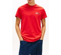 Tommy Hilfiger Tjm Slim Sign Chest Rapid Red size L | Print T-Shirts Outlet | Men | Red L