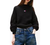 Tommy Hilfiger Tjw Mockneck Badge Sweater Black size S | Sweaters Outlet | Women | Black S