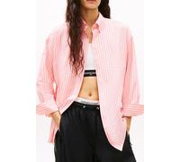 Tommy Jeans Women's Tjw Ovs Poplin Shirt Dw0dw22218 L/S Blouses (Pack of 1)