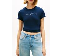 Tommy Hilfiger Tjw Slim Linear Tee Dark Night Navy size S | Shirts Outlet | Women | Black S