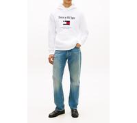 Tommy Hilfiger Tommy Embro Flag Hoodie White size S | Sweaters Outlet | Men | White S