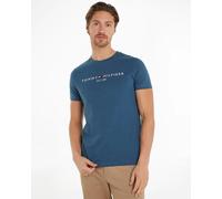 Tommy Hilfiger Tommy Logo Basic Mens T-Shirt - Aegean Sea - Aegean Sea - XL