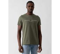 Tommy Hilfiger Tommy Logo Basic Mens T-Shirt - Battle Green - Battle Green - L