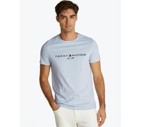 Tommy Hilfiger Tommy Logo Basic Mens T-Shirt - Breezy Blue - Breezy Blue - M