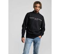 Tommy Hilfiger Tommy Logo Mens Sweatshirt - Black - Black - M