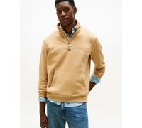 Tommy Hilfiger Tommy Logo Mockneck Mens Sweatshirt - Timeless Camel - Timeless Camel - XL
