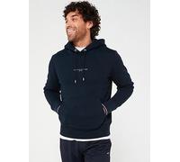 Tommy Hilfiger Tommy Logo Tipped Hoodie - Navy, Navy, Size Xl, Men Navy