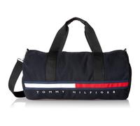 Tommy Hilfiger unisex adult Sporty Tino Duffle Bag Th Deep Black One Size US