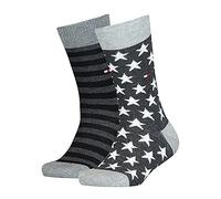 Tommy Hilfiger Unisex Kids Classic CLSSC SOCK, Black, 3-5 UK
