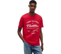 Tommy Hilfiger Unisex Short Sleeve T-Shirt TH X Cadillac F1 Varsity Graphic in Cotton