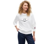 Tommy Hilfiger Unisex Th X Cf1 Drivers Chevron Crew Mn0mn00158 Pullover Sweatshirt (pack of 1)
