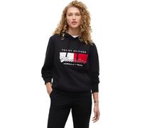 Tommy Hilfiger Unisex Th X Cf1 Graphic Flag Hoodie Mn0mn00119 Pullover Hoodie (pack of 1)