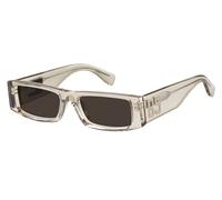 Tommy Hilfiger Unisex Tommy Hilfiger TJ 0092/S 10A/70 Sunglasses Bio-cecid Beige Brown Squared