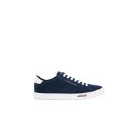 Tommy Hilfiger Men's Vulc Core RWB Long Lace CVS FM0FM05813 Low Top, Blue (Desert Sky), 10.5