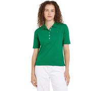 Tommy Hilfiger Women 1985 Reg Pique Polo Ss S/S Polos, Green, S