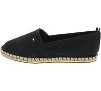 Tommy Hilfiger Women Basic Tommy Flat Espadrilles, Black (Black), 36 EU