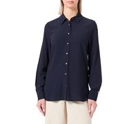 Tommy Hilfiger Women Blouse Crepe Shirt Elegant, Blue (Desert Sky), 38