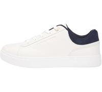 Tommy Hilfiger Women Casual Cupsole Sneaker FW0FW09020 Low Top, White (Ecru/Space Blue), 42