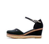 Tommy Hilfiger Espadrilles / Casual Shoes BASIC CLOSED TOE MID WEDGE in Black 6