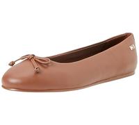 Tommy Hilfiger Women Essential Chic Ballerina, Brown Suede, 36 EU