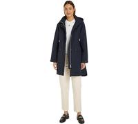Tommy Hilfiger Women Essential Cotton Blend Parka Parkas, Blue, 44