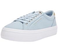 Tommy Hilfiger, Women, Essential Vulc Canvas Sneaker, Vulcanized Sneaker, Blue, 4