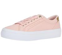 Tommy Hilfiger, Women, Essential Vulc Canvas Sneaker, Vulcanized Sneaker, Pink, 6.5