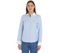 Tommy Hilfiger Women Fill A Fill Regular Shirt Casual Shirts, Blue, 36