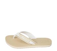 Tommy Hilfiger Women Flip-Flops Beach Sandal, Beige (Harvest Wheat), 36