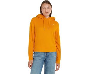 Tommy Hilfiger Women Hoodie Logo, Orange (Rich Ochre), L