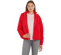 Tommy Hilfiger Women Jacket Windbreaker for Transition Weather, Red (Fierce Red), M