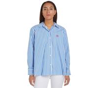 Tommy Hilfiger Women Long-Sleeve Shirt, Blue (Bold STP/Blue Spell), 44