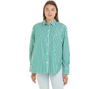 Tommy Hilfiger Women Long-Sleeve Shirt, Green (Bold STP/Olympic Green), 36