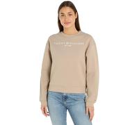 Tommy Hilfiger Women Mdrn Reg Corp Logo C-Nk Swtshrt Sweatshirts, Beige, XXS